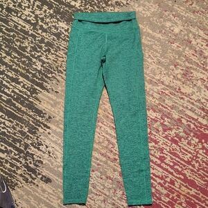 Green Athletic Leggings